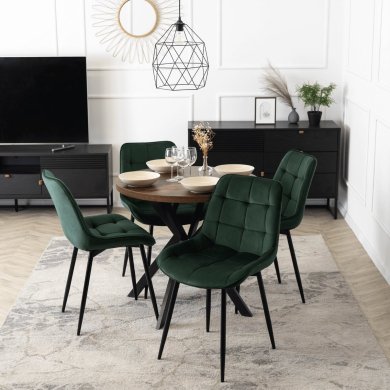 Раскладной обеденный стол Mebel Elit DORIAN Дуб рустик - 7 Раскладной обеденный стол Mebel Elit DORIAN Дуб рустик ME.DORIAN/DRU/CZ/S фото - 7