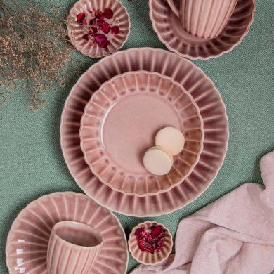 Кружка Homla MELIDA 200 мл Розовый 235886 фото - 5