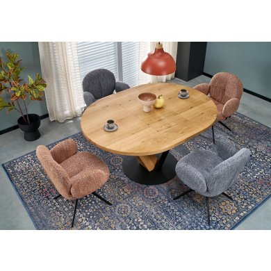 Розкладний обідній стіл Halmar FANIS Дерево V-CH-FANIS_OKRAGLY-ST фото - 15