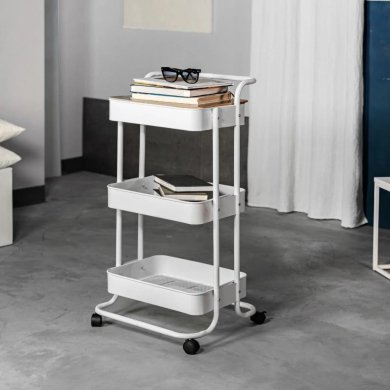 Візок з органайзером Homla HYLLA Білий - 5 Візок з органайзером Homla HYLLA Білий 215454 фото - 5