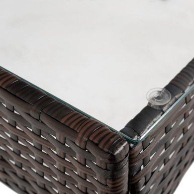 Комплект садових меблів Mebel Elit MISSISIPI Коричневий ME.MISSISIPI/BR/RT/OGR/ZES фото - 8