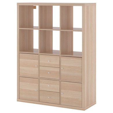 IKEA Стеллаж KALLAX Дуб (ИКЕА КАЛЛАКС) 59278265