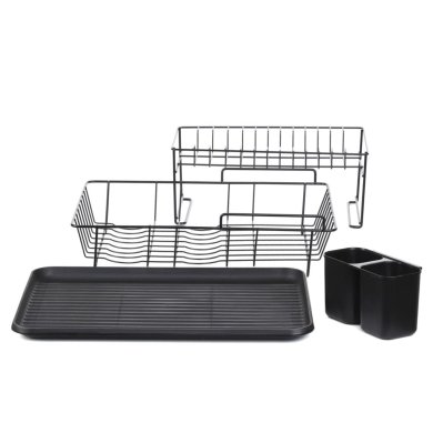 Сушарка для посуду Homla BRECA Чорний - 4 Сушарка для посуду Homla BRECA Чорний 230325 фото - 4