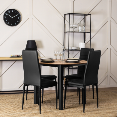 Обеденный стул Mebel Elit NARIS Черный - 6 Обеденный стул Mebel Elit NARIS Черный ME.NARIS/CZ/E/K фото - 6