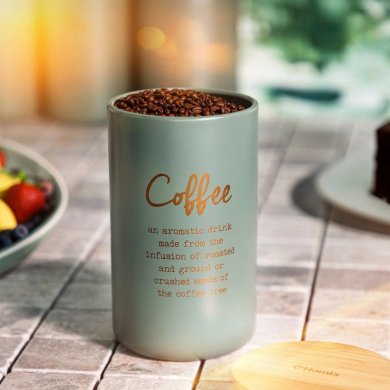 Контейнер для кави Homla ESCILLE 8х14 см Зелений - 4 Контейнер для кави Homla ESCILLE 8х14 см Зелений 226411 фото - 4