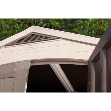 Садовый домик Keter FACTOR 257х182х243 см Бежевый 230451-1 фото - 6