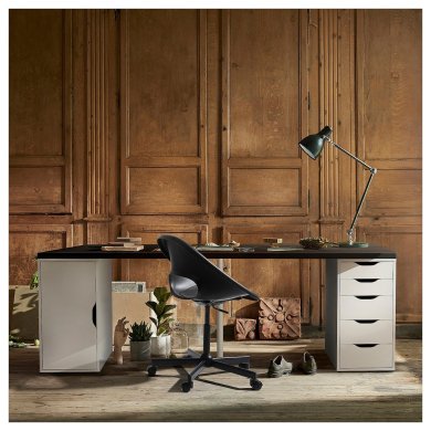 Письменный стол LAGKAPTEN/ALEX Коричневый - 2 IKEA Письменный стол LAGKAPTEN/ALEX Коричневый (ИКЕА ЛАГКАПТЕН/АЛЕКС) 69521658 фото - 2