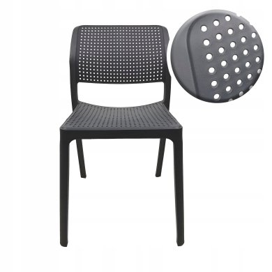 Садовий стілець Kontrast KP102 Антрацит - 2 Садовий стілець Kontrast KP102 Антрацит 5.90.211293 фото - 2