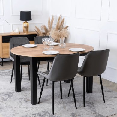 Обеденный стул Mebel Elit CHRIS Welur Серый ME.CHRIS/P/CZ/V/K фото - 6