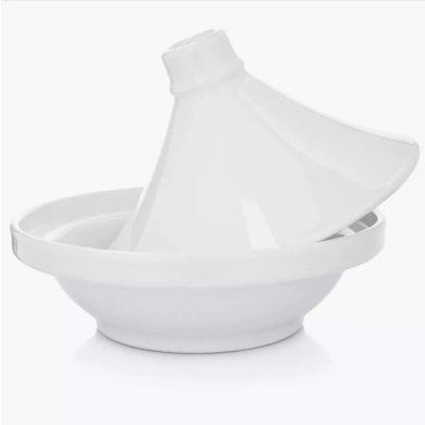 Тарілка для таджину Duka NIKLAS 1500 мл | Білий - 2 Тарілка для таджину Duka NIKLAS 1500 мл | Білий 1218852 фото - 2