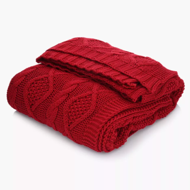 Плед Duka ARV 130x170 см Красный 2221796 фото - 3