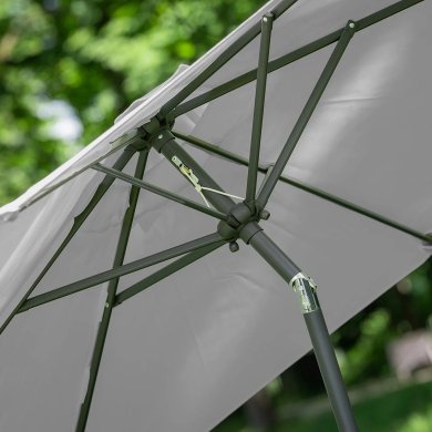 Садовый зонт Meven GIOTTO 270 см Серый - 5 Садовый зонт Meven GIOTTO 270 см Серый MV-UM012SZ-GIOTTO фото - 5