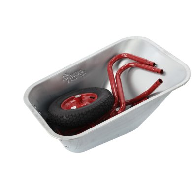 Садовий візок Garden Line 120 л Сріблястий HAT0640 фото - 5