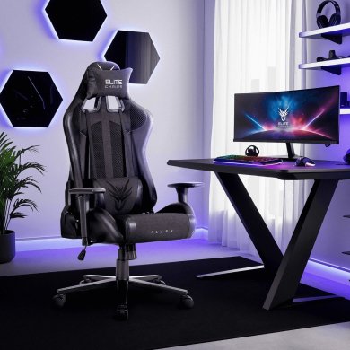 Геймерское кресло Mebel Elit FLASH Черный - 12 Геймерское кресло Mebel Elit FLASH Черный ME.FLASH/CZ/E/T/FO фото - 12