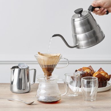 Чайник Duka BARISTA 1200мл | Сріблястий 1217337 фото - 4