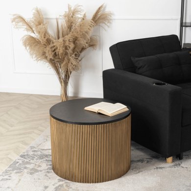 Журнальний стіл Mebel Elit MIRACLE Золотий ME.MIRACLE/CZ/ZL/L фото - 6