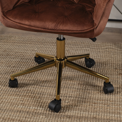 Офисное кресло Mebel Elit MILAN Коричневый ME.MILAN/RD/ZL/V/FO фото - 9