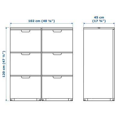 IKEA Комбінація шаф GALANT (ИКЕА GALANT) 89304102 фото - 11