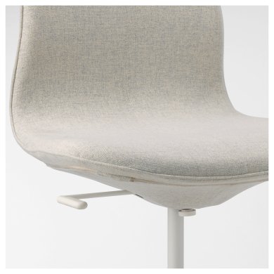 IKEA Офисное кресло LANGFJALL Бежевый (ИКЕА ЛАНГФЬЯЛЛЬ) 09252480 фото - 9