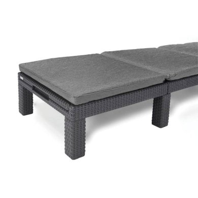 Складаний шезлонг Keter DAYTONA DELUXE Графіт 252223 фото - 8