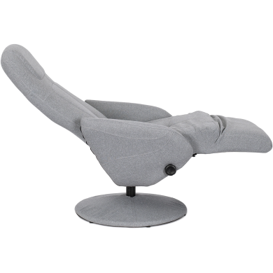 Кресло мягкое раскладное с реклайнером Mebel Elit TONY Серый ME.TONY2/P/T/FW фото - 5