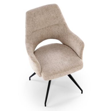 Обеденный стул поворотный Halmar K542 Бежевый - 7 Обеденный стул поворотный Halmar K542 Бежевый V-CH-K/542-KR-BEŻOWY фото - 7