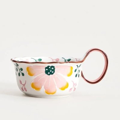 Миска з ручкою Homla NOYA 16 см Принт