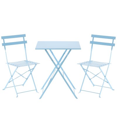 Комплект складаних садових меблів Garden Line GOM5158 Блакитний