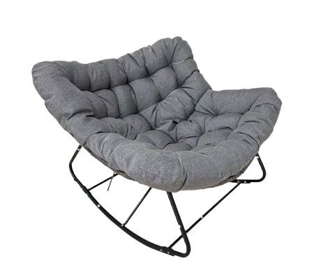 Садовое кресло-качалка Garden Line SVINGA Темно-серый