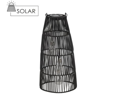 Декоративный светильник на солнечной батарее Garden Line LAP0206 Черный