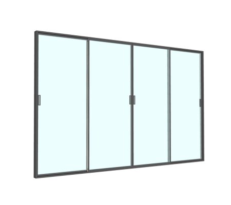 Розсувні двері для перголи Garden Line 3 м Сірий