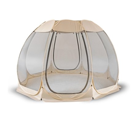 Садова альтанка з москітною сіткою Mebel Elit CAMA 395 см Бежевий