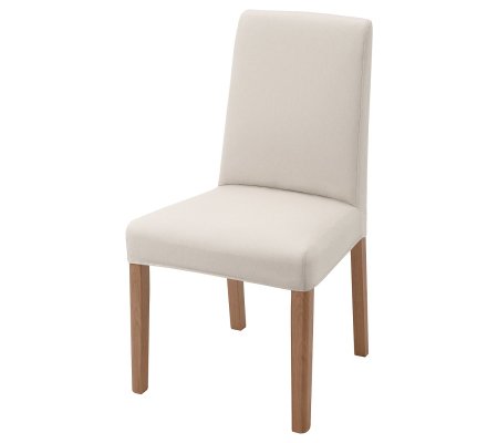 IKEA Обідній стілець BERGMUND Бежевий (ИКЕА БЕРГМУНД)