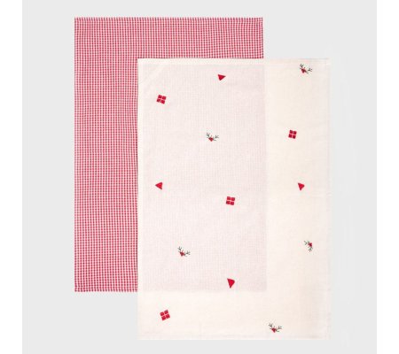 Набор кухонных полотенец Homla PRESENTIA 45x65 см 2 шт Принт, фото Набор кухонных полотенец Homla PRESENTIA 45x65 см 2 шт Принт