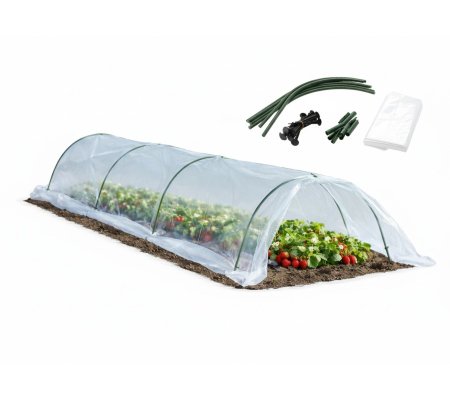 Міні парник теплиця Garden Line 400х50х50 см Прозорий