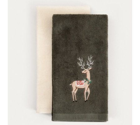 Набор кухонных полотенец Homla VERDA 37x50 см 2 шт Разноцветный