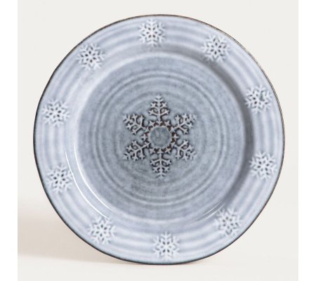 Обідня тарілка Homla BLUNITE 26 см Блакитний, фото Обідня тарілка Homla BLUNITE 26 см Блакитний