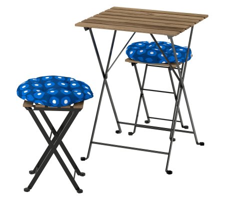 IKEA Комплект складаних садових меблів TARNO Дерево (ИКЕА ТАРНО)