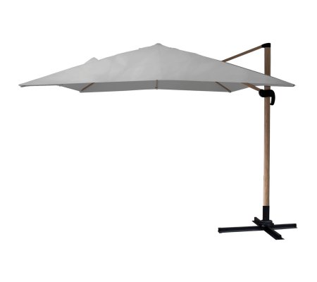 Садова парасоля з чохлом Garden Line ROMA 2 300х300 см Сірий