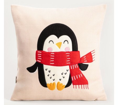 Декоративная наволочка Homla WADDLY 45х45 см Принт, фото Декоративная наволочка Homla WADDLY 45х45 см Принт