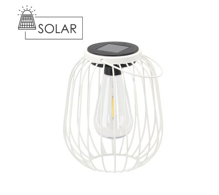 Декоративный светильник на солнечной батарее Garden Line LAP8846 Белый