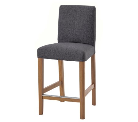 IKEA Барный стул BERGMUND Серый (ИКЕА БЕРГМУНД)