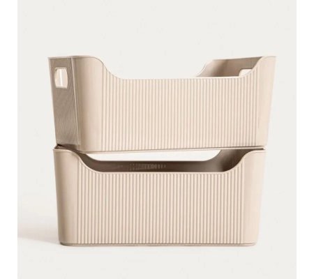 Набір органайзерів DIALL 2 шт Бежевий