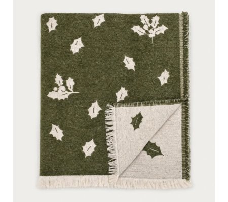 Плед Homla CORNELLY 130x170 см Зеленый