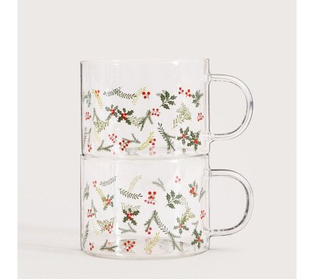 Набор кружек Homla STRANO 480 мл 2 шт Принт