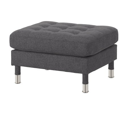 IKEA Підставка для ніг LANDSKRONA Темно-сірий (ИКЕА ЛАНДСКРОН)