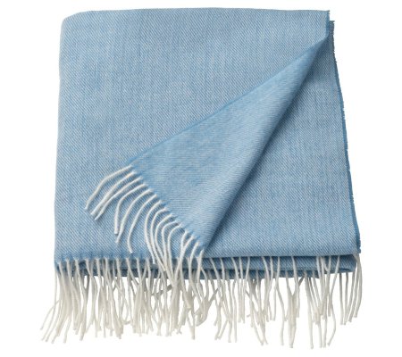 IKEA Плед HOLMVI 120x160 см Синій (ИКЕА ХОЛЬМВИ)