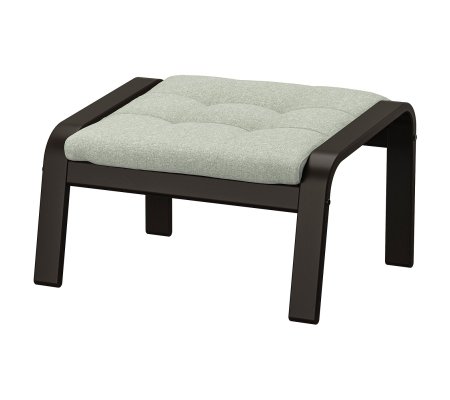 IKEA Подставка для ног POANG Светло-зеленый (ИКЕА ПОАНГ)