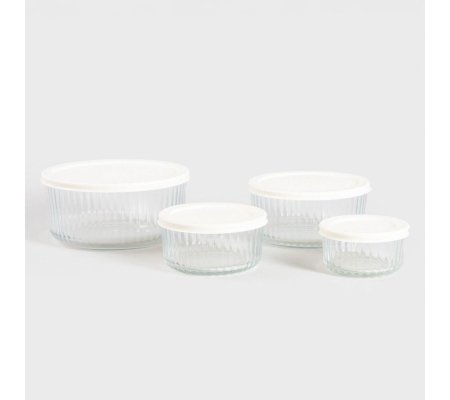 Набір контейнерів Homla SCATOLA 4 шт 1,4 л Прозорий