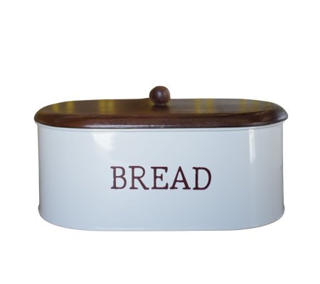 Хлібниця Homla CONTI 35x19x13 см Білий